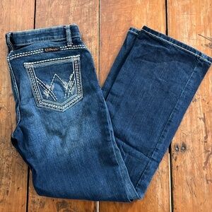 Wrangler Women's Dark Blue Boot Cut Jeans
